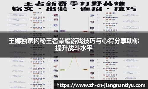 王娜独家揭秘王者荣耀游戏技巧与心得分享助你提升战斗水平
